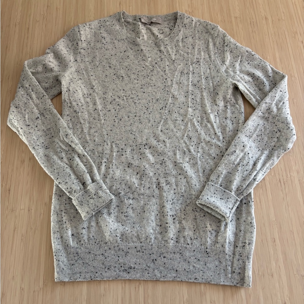 Everlane Speckled Cashmere Crew Sweater